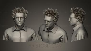 Busts and bas-reliefs of famous people (BUSTC_0272) 3D model for CNC machine
